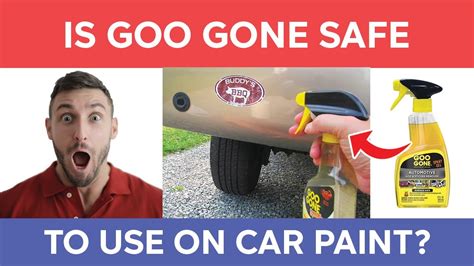 Can I Use Goo Gone on Car Paint? Exploring the Mysteries of Sticky Situations