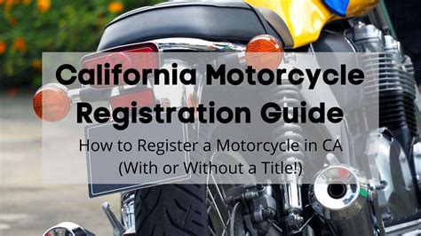 How to Sell a Motorcycle in California: A Comprehensive Guide