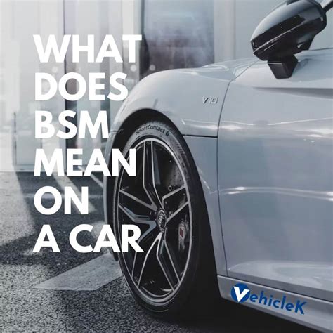 What Does BSM Off Mean on a Car: A Journey Through the Labyrinth of Automotive Acronyms